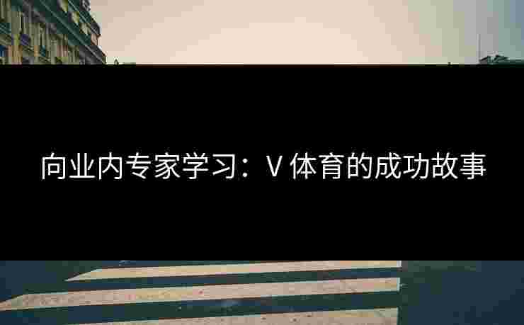 向业内专家学习：V 体育的成功故事